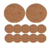 FELTECHELECTR 12 Almohadillas para nidos de pájaros: Alfombrillas de Fibra de de 15 cm (5,9 Pulgadas) para Huevos - Material Transpirable para nidos de Palomas mensajeras, Loros y Aves de compañía.