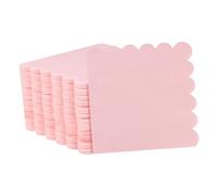 FELTECHELECTR 150piezas Servilletas Desechables De Papel Rosa Unidades Diseño Borde Ondulado Para Fiestas Bodas y Showers Suaves y Prácticas Para Ocasión