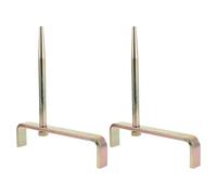 FELTECHELECTR 2 Piezas Soporte para Culata de Motor de Coche, Juego de 2 Piezas Mandriles Cónicos, Accesorio Resistente para Mantenimiento Automotriz, Control de Vibración y Compatibilidad