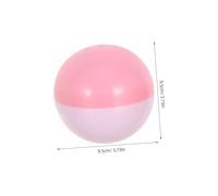 FELTECHELECTR 20 Piezas Recipiente de concha de gas bolas de plástico llenas capsulas para maquina expendedora de chicles bola de embalaje de plástico pequeñas redondas el plastico