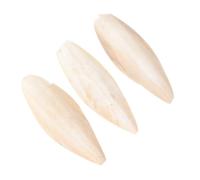 FELTECHELECTR 3 Piezas Juguete Colgante de Hueso de Sepia Beige para Loros y Hámster, Fácil de Absorber y Seguro para Morder en Jaula de Balcón