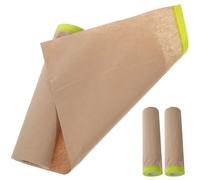 FELTECHELECTR 3 Rollos de Papel de Enmascarar para Pintar Muebles y Automóviles, Película Translúcida 15 Cm X 15 M, Resistente al Desgarro, Papel Protector para Pintura y Renovación del Hogar
