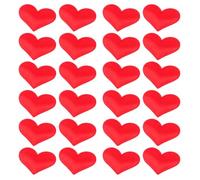 FELTECHELECTR 300 Piezas de Confeti de Pétalos de Corazón Rojo de 3 CM para Decoración Romántica de San Valentín Bodas y Fiestas Decoración de Mesa y Ambiente Festivo