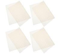 FELTECHELECTR 4 Alfombrillas de Silicona para incubadora: 60 x 40 cm. Alfombrilla Antideslizante para nidos de Pollitos, patitos, Loros, Aves jóvenes, Cajas de cría e incubadoras.