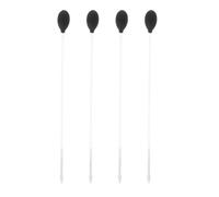 FELTECHELECTR 4 alimentadores de Coral para Acuario - Tubo Largo de 23" para Alimentar corales, Tubo de alimentación Manual, Limpiador de excrementos de Peces, jeringa acrílica Larga para Peces