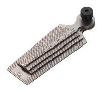 FELTECHELECTR 4 Piezas Calibre de Espesores de Acero Inoxidable 1-29 Mm Medidor de Espacios Herramienta de Medición de Espesor para Mantenimiento Mecánico y Carpintería Industrial