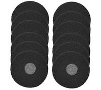 FELTECHELECTR 400piezas Accesorios Para Micrófonos Fundas De Esponja Desechables Protegen y Mejoran El Rendimiento