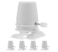 FELTECHELECTR 5 Piezas Kit Mecanismo Reloj Cuerda para Manualidades DIY Robot Caminante Accesorio Plástico para Infantil y Modelado de Arcilla