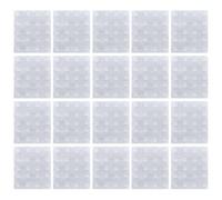 FELTECHELECTR 50 Hojas Puntos de Pegamento para Globos Removibles 50 Hojas por Hoja Adhesivo Doble Cara Transparente para Manualidades y Decoración de Fiestas