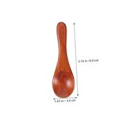 FELTECHELECTR 8 piezas Cucharas de Madera Pequeñas para Postre y Especias de Cucharas Mini para Café y Condimentos Diseño Natural y Ergonómico para Cocina y Restaurantes