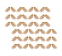 FELTECHELECTR Bandejas Desechables para Servir Comida Barco Sushi de Chapa de Madera 100 Piezas 195X10 CM Platos Japoneses para Catering Fiestas y Picnics