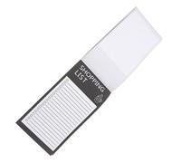 FELTECHELECTR Bloc de Notas Magnético para Nevera, Cuaderno Imán, Bloc para Lista de Compras, Tamaño Mediano, Hojas en Color Claro, Uso Doméstico y Oficina, Planificador Semanal