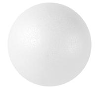 FELTECHELECTR Bolas de Espuma Redondas Hechas de Poliestireno de 25 Cm Superficie Lisa Portátiles y Fáciles de Usar para Manualidades, Adornos y Festivales