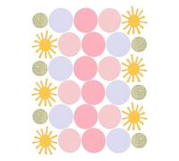 FELTECHELECTR Confeti de Papel Rosa Bohemio para Decoración de Fiesta, 100 Piezas Fáciles de Arreglar Impacto Visual Brillante para Shower y Celebraciones