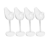 FELTECHELECTR Copas de Cóctel Ahumadas Diseño Elegante y Juego de 4 de para Brandy y Cocktail en Restaurantes y Banquetes