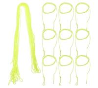 FELTECHELECTR Cuerda de Yo-Yo para 105 CM Paquete de 50 Cuerdas de Nailon Arcoíris Accesorios para Competición Trucos de Velocidad para Principiantes y Expertos Juego al Aire Libre