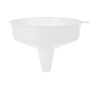 FELTECHELECTR Embudo de Plástico Transparente Grande de Boca Ancha 24 CM para Vino y Conservas Embudo para Rellenar Botellas y Frascos Utensilio Versátil para Cocina y Elaboración Casera