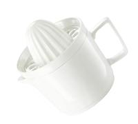FELTECHELECTR Exprimidor Manual de Frutas de Cerámica, Vaso Exprimidor de Jugo para Limón y Pomelo, Prensa Exprimidora Saludable para Cocina y Restaurante, Práctico y Multiusos, 1 Unidad
