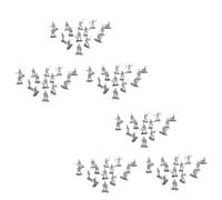 FELTECHELECTR Figuras Soldados De Plástico Juego De Soldados De Plástico 200 Piezas Muñecos Militares Niños Juego De Mesa Divertido Simulación Imaginativa Fiesta Infantil