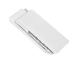 FELTECHELECTR Fijador de Pared Autoadhesivo para Enchufes Múltiples, Soporte Flexible de Pp Blanco para Oficinas y Hogares, Organizador de Cables sin Necesidad de Clavos