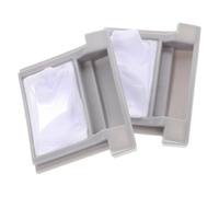 FELTECHELECTR Filtro de Pelo Flotante para Lavadora 2piezas, Bolsa de Lavandería de Plástico Resistente para Prendas Delicadas y Limpieza de Pelusas en Ropa