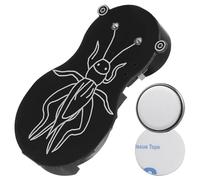 FELTECHELECTR Generador de Ruido de Grillo Oculto para Broma, Diseño de Calabaza, Color Negro, Sonido Realista de Grillos, Accesorio Molesto para Fiesta, Oficina, Hogar y Halloween, Juguete