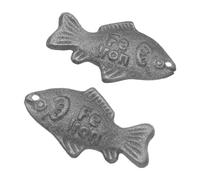 FELTECHELECTR Herramienta Hierro Fundido en Forma de Pescado de Suplemento de Hierro para Cocinar Alimentos y Bebidas para Guisos, Apta Mayoría de Ollas, Adecuado para y Mujeres