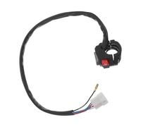 FELTECHELECTR Interruptor de Encendido y Faro para Moto Control Integrado de Manillar Izquierdo y Derecho Resistente Vibraciones y Altas Temperaturas Instalación Fácil para Motocicletas y