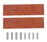 FELTECHELECTR Mango de Madera para Cuchillo de Cocina de Mango Reemplazo Antideslizante con Tornillos Ligero y Cómodo para Cortadora de Fiambre y Chef Accesorio de Menaje Cocina