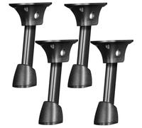 FELTECHELECTR Patas Metálicas Plegables de Hierro para Muebles, 4 Piezas, Diseño Resistente y Alta Dureza, Ideales para Mesas de Comedor y Oficina