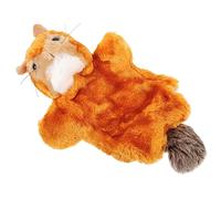 FELTECHELECTR Peluche De Mano De Ardilla De Animales De Peluche para y Interactivos Juguete Educativo para Niño Niña y Niñas