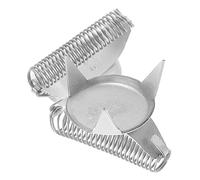 FELTECHELECTR Pinzas para Sumergir Esmalte de Cerámica de Acero Inoxidable, Herramienta para Esmaltar y Alisar Arcilla, Par de Abrazaderas Punta de Dedo para Alfarería y Manualidades