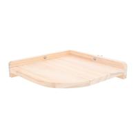 FELTECHELECTR Plataforma de Madera para Hámster Resistente a Mordeduras Estructura Sólida y Diseño Sectorial Adecuado para Jaulas y Juguetes de Mascotas Pequeñas