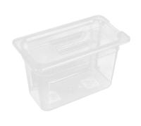 FELTECHELECTR Recipiente de Cocción Lenta Transparente para Sous Vide Almacenamiento de Alimentos y Verduras Caja Resistente Gran Capacidad para Cocina Lenta