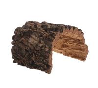 FELTECHELECTR Refugio Natural para Reptiles: Refugio de Corteza de Corcho para terrario - Túnel rústico para Reptiles, Ideal para Geckos Leopardo, barbudos y Serpientes. Medidas: 17 x 15,7 x 10,9