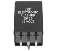 FELTECHELECTR Relé Flasher LED Pin para Coche y Moto Controlador Inteligente de Luces Intermitentes de Alta Potencia con Fácil Instalación