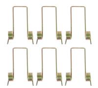 FELTECHELECTR Resortes de Torsión Metálicos para Cubo de Basura 6 Piezas Muelles de Torsión Resistentes para Tapa Abatible Repuestos para Basureros de Cocina y Reciclaje