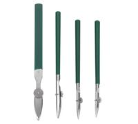 FELTECHELECTR Rotuladores Ajustables de Línea Fina para Dibujo Artístico Punta de Pato, 4 Piezas en Acero Inoxidable y Plástico, Ideales para Técnicas de Acuarela y Enmascarado