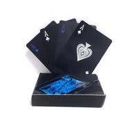 FELTECHELECTR Set De Póquer PVC Impermeables para Entretenimiento, Juego y Fiestas con Caja De Obsequio