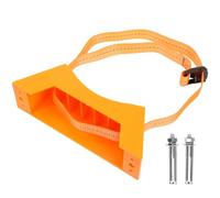 FELTECHELECTR Soporte para Tanque de Gas de 40 Litros Amarillo, Montaje en Pared para Bombonas de Gas, Soporte de Cilindro Industrial Resistente y Seguro para Botellas de Purga de Frenos