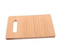 FELTECHELECTR Tabla de Lavar Pequeña de Madera de Haya para Mini Tabla Portátil para Lavar Ropa Herramienta Educativa Montessori para Fomentar Independencia y Habilidades Diarias