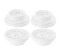 FELTECHELECTR Tapas de Pasador de Carrete para Máquina de Coser Compatibles Singer 51113-456, 4 Piezas de Plástico Duradero, Accesorios de Repuesto Profesionales para Uso Doméstico y Costura