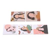 FELTECHELECTR Tarjetas de Cartón Estilo Mixto 100 Tamaño 6x8 Cm para Exhibición y Embalaje de Joyería y Pendientes para Almacenamiento y Presentación