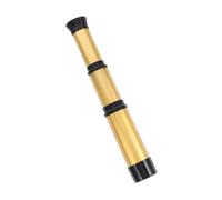 FELTECHELECTR Telescopio Retráctil De Plástico para Niños, Tamaño Compacto, Color Dorado, Juguete Educativo para Experimentos Científicos, Adecuado para Estudiantes y Juego Al Aire Libre, 1 Unidad