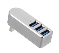 FELTECHELECTR USB Hub De Puertos Adaptador Expansor para Laptop y Teléfono Sin Necesidad De Controladores Velocidad De Transmisión Alta para Carga y Transferencia De Datos