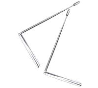 FELTECHELECTR Varillas de Radiestesia de Acero Inoxidable 2 Unidades Varillas de Zahorí Portátiles y Plegables para Localización de Agua y Objetos Perdidos Herramienta Ligera para Exploración