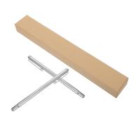 FELTECHELECTR Varillas Telescópicas de Acero Inoxidable para Radiestesia, Poste de Zahorí Ajustable, Varilla de Adivinación de Agua Resistente Corrosión, Herramienta Portátil para Caza