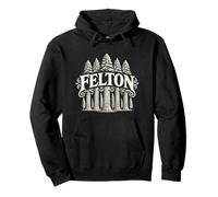 FELTON CALIFORNIA EST 1927 Redwoods Condado de Santa Cruz Sudadera con Capucha