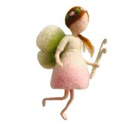 Feltsky Kit de fieltro de aguja de hadas para principiantes, incluye todo, kit de manualidades de nivel principiante, 15 cm de altura (rosa)