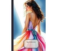 Female Beauty Notebook | Focus on the Good | 6 x 9 Inches, 120 Pages, wide rows sheets